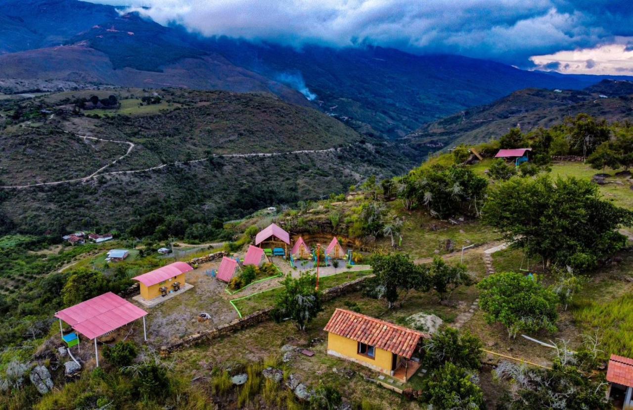 Campo Karst, Hospedaje Y Campamento De Montana Hotel Zapatoca Exterior foto